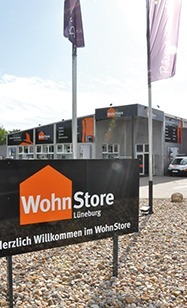 WohnStore Lüneburg Schild