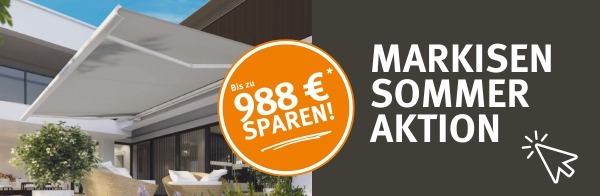 Markisen Sommer Aktion