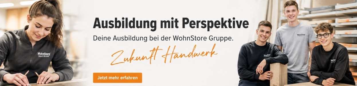 Auszubildenden (m/w/d) bei der WohnStore Gruppe